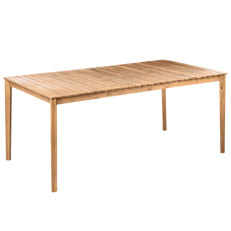 Spisegruppe utendørs 6-seter Jaco/Sumirago akasietre - brun - Hagemøbler & utemiljø - Hagegruppe - Spisegrupper hage