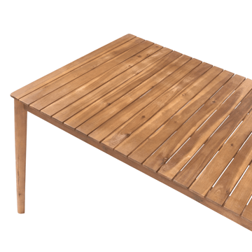 Spisegruppe utendørs 6-seter Jaco/Sumirago akasietre - brun - Hagemøbler & utemiljø - Hagegruppe - Spisegrupper hage