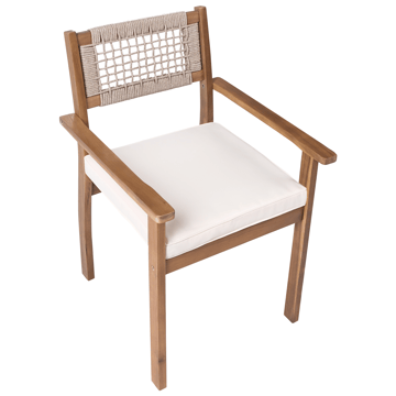 Spisegruppe utendørs 6-seter Jaco/Sumirago akasietre - brun - Hagemøbler & utemiljø - Hagegruppe - Spisegrupper hage