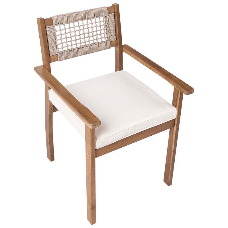 Spisegruppe utendørs 6-seter Jaco/Sumirago akasietre - brun - Hagemøbler & utemiljø - Hagegruppe - Spisegrupper hage