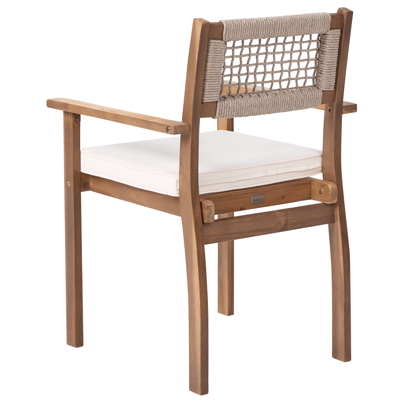 Spisegruppe utendørs 6-seter Jaco/Sumirago akasietre - brun - Hagemøbler & utemiljø - Hagegruppe - Spisegrupper hage