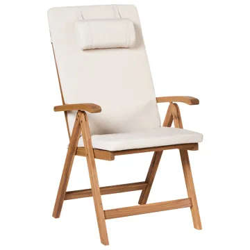 Spisegruppe utendørs 6-seter Java Premium akasietre - Brun/Lys beige - Hagemøbler & utemiljø - Hagegruppe - Spisegrupper hage
