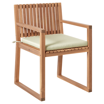 Spisegruppe utendørs 8-seter Sassari Premium med puter akasietre - Brun/Grønn - Hagemøbler & utemiljø - Hagegruppe - Spisegrupper hage