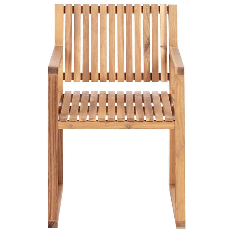 Spisegruppe utendørs 8-seter Sassari Premium med puter akasietre - Brun/Beige - Hagemøbler & utemiljø - Hagegruppe - Spisegrupper hage