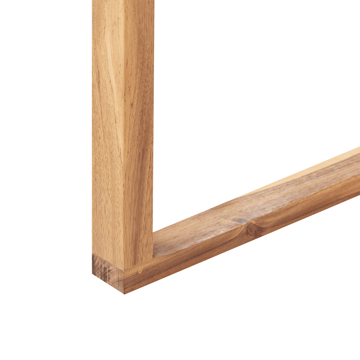 Spisegruppe utendørs 8-seter Sassari Premium med puter akasietre - Brun/Beige - Hagemøbler & utemiljø - Hagegruppe - Spisegrupper hage