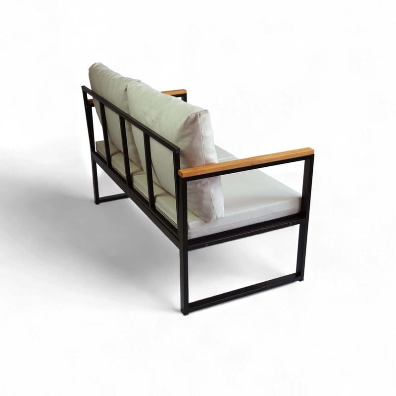 Sylros 2-seters Sofagruppe Utendørs - Beige - Hagemøbler & utemiljø - Hagegruppe - Sofagruppe utendørs