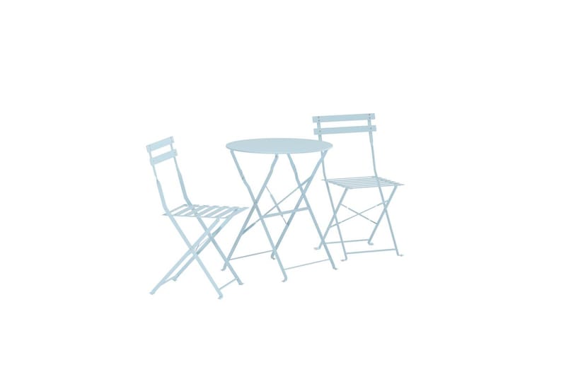 Tao kafégruppe utendørs - Lys blå - Hagemøbler & utemiljø - Hagegruppe - Cafemøbler & cafesett