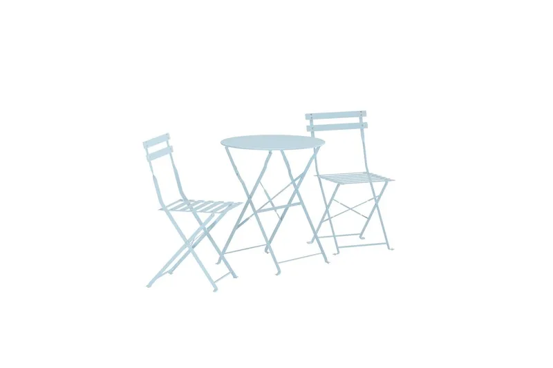Tao kafégruppe utendørs - Lys blå - Hagemøbler & utemiljø - Hagegruppe - Cafemøbler & cafesett
