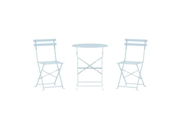 Tao kafégruppe utendørs - Lys blå - Hagemøbler & utemiljø - Hagegruppe - Cafemøbler & cafesett