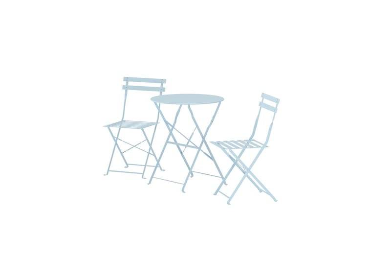Tao kafégruppe utendørs - Lys blå - Hagemøbler & utemiljø - Hagegruppe - Cafemøbler & cafesett