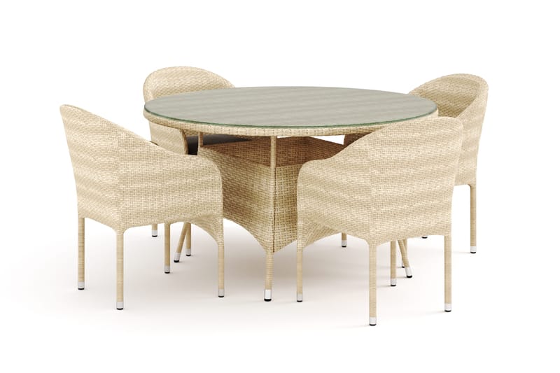 Thor Spisegruppe med 4 stoler