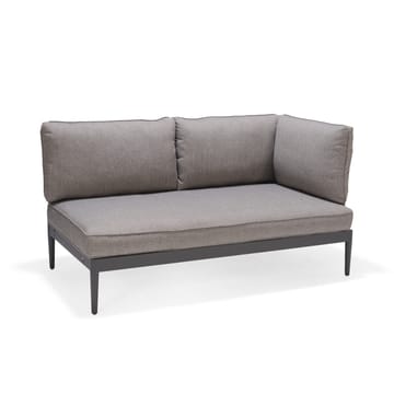 TOPAZ Loungegruppe 6-seter sofa + sofabord 73 cm - Magnesiumgrå - Hagemøbler & utemiljø - Hagegruppe - Sofagruppe utendørs