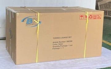 Torino Lounge - Beige - Hagemøbler & utemiljø - Hagegruppe - Sofagruppe utendørs