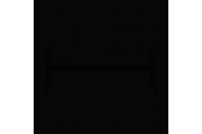 Trädgårdsmöbelset Beliani Olbia 6-sits Krämvit/svart/ljust trä Cream white||Black||Light wood - Hagemøbler & utemiljø - Hagegruppe - Spisegrupper hage