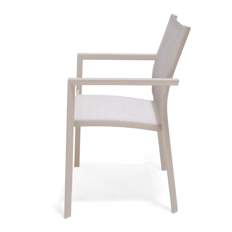 Urbanite Sett sidebord + 2 carverstoler - Lys Grå - Hagemøbler & utemiljø - Hagegruppe - Cafemøbler & cafesett