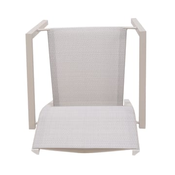 Urbanite Sett sidebord + 2 carverstoler - Lys Grå - Hagemøbler & utemiljø - Hagegruppe - Cafemøbler & cafesett