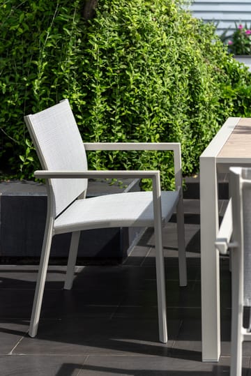 Urbanite Spisegruppe Utendørs 160 cm 4 Lenestoler - Grå - Hagemøbler & utemiljø - Hagegruppe - Spisegrupper hage