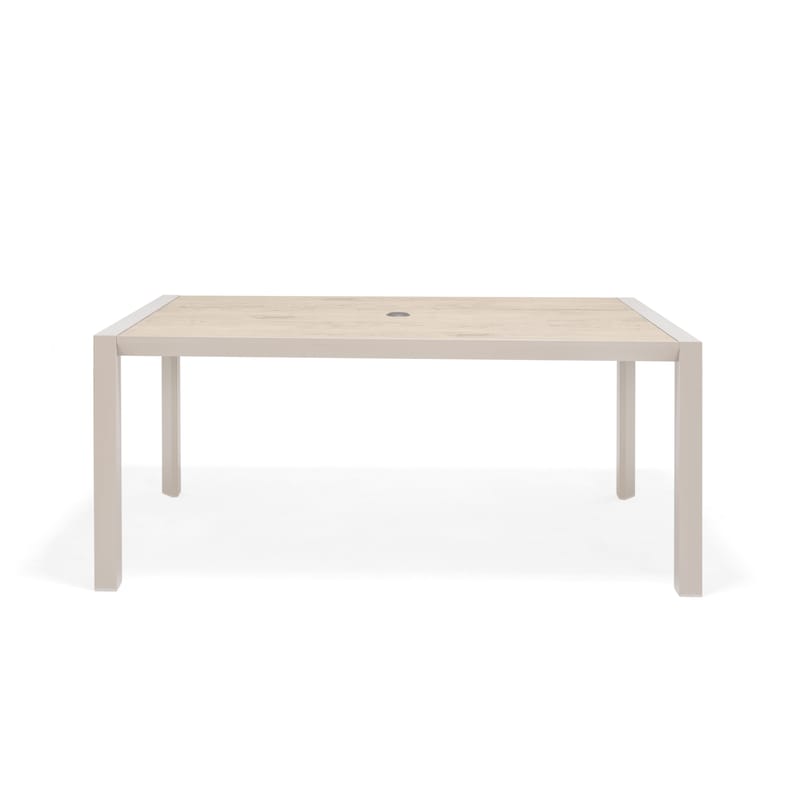 Urbanite Spisegruppe Utendørs 160 cm 6 Lenestoler - Grå - Hagemøbler & utemiljø - Hagegruppe - Spisegrupper hage