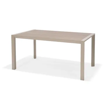 Urbanite Spisegruppe Utendørs 160 cm 6 Lenestoler - Grå - Hagemøbler & utemiljø - Hagegruppe - Spisegrupper hage