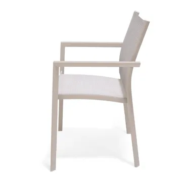 Urbanite Spisegruppe Utendørs 160 cm 6 Lenestoler - Grå - Hagemøbler & utemiljø - Hagegruppe - Spisegrupper hage