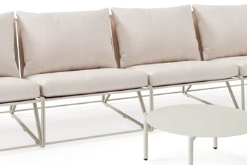 Usteryd Utesofa 4-seter med Usteryd Sofabord - Beige - Hagemøbler & utemiljø - Loungemøbler - Loungegrupper