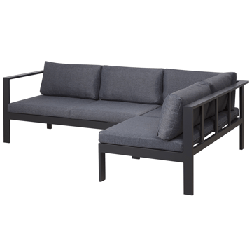 Utegruppe Messina - Mørkegrå - Hagemøbler & utemiljø - Loungemøbler - Loungegrupper