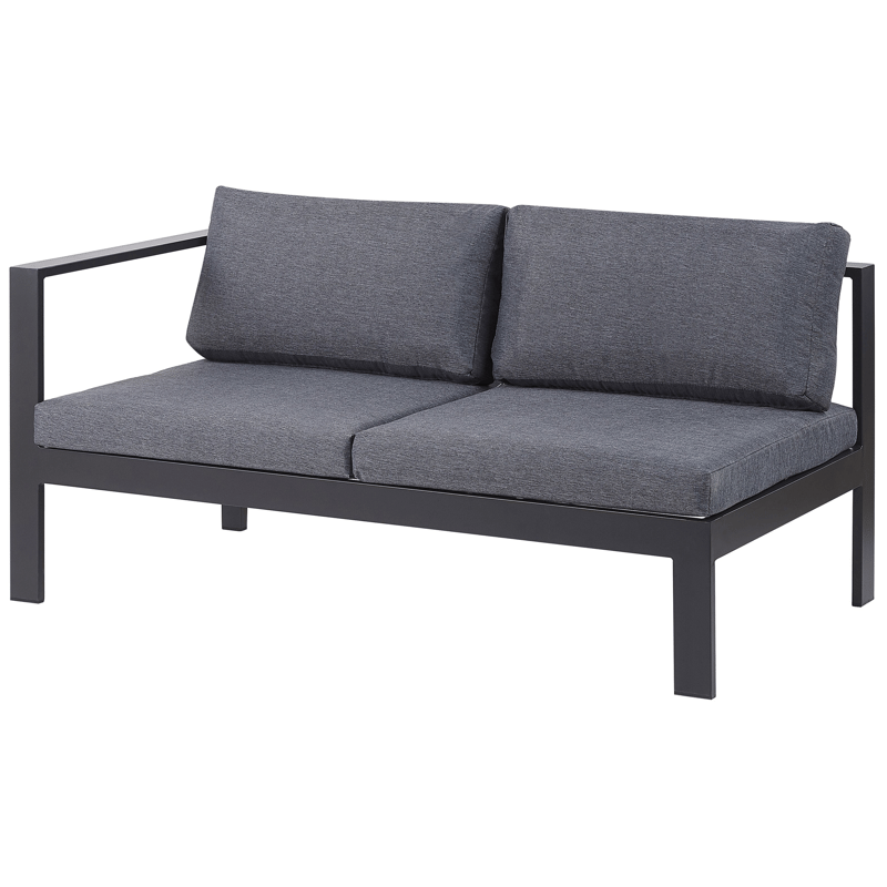 Utegruppe Messina - Mørkegrå - Hagemøbler & utemiljø - Loungemøbler - Loungegrupper