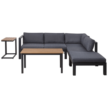 Utegruppe Messina - Mørkegrå - Hagemøbler & utemiljø - Loungemøbler - Loungegrupper