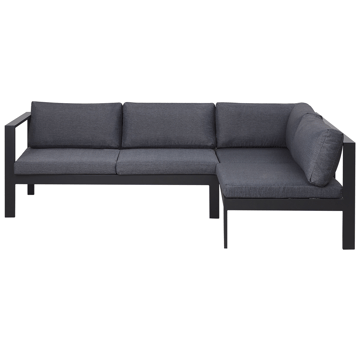 Utegruppe Messina - Mørkegrå - Hagemøbler & utemiljø - Loungemøbler - Loungegrupper