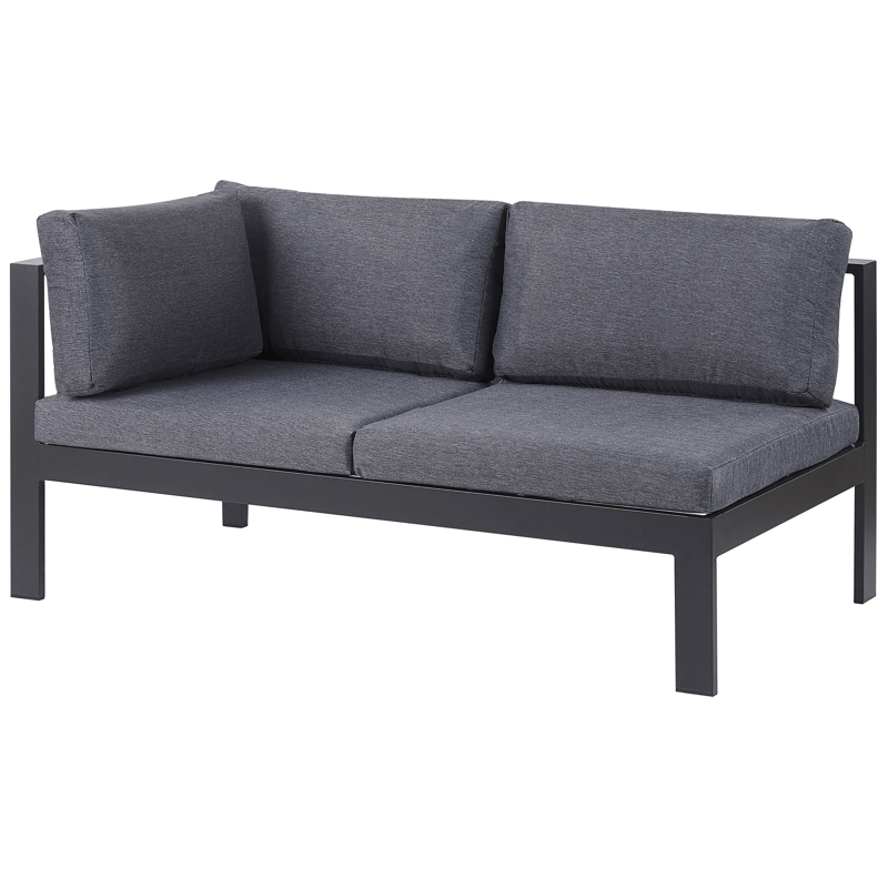 Utegruppe Messina - Mørkegrå - Hagemøbler & utemiljø - Loungemøbler - Loungegrupper