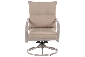 Utegruppe Mestrino - Beige, svart - Hagemøbler & utemiljø - Hagegruppe - Sofagruppe utendørs
