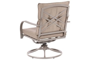 Utegruppe Mestrino - Beige, svart - Hagemøbler & utemiljø - Hagegruppe - Sofagruppe utendørs