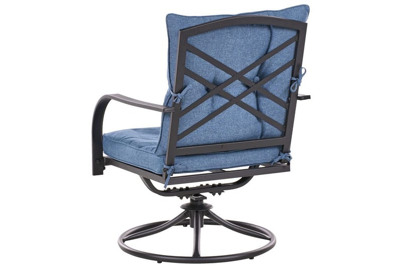 Utegruppe Mestrino - Blå, Svart - Hagemøbler & utemiljø - Hagegruppe - Sofagruppe utendørs