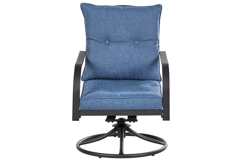 Utegruppe Mestrino - Blå, Svart - Hagemøbler & utemiljø - Hagegruppe - Sofagruppe utendørs