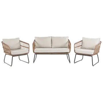 Utegruppe Ravello - beige - Hagemøbler & utemiljø - Hagegruppe - Sofagruppe utendørs