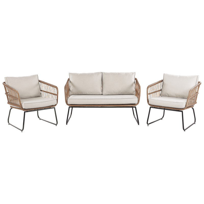 Utegruppe Ravello - beige - Hagemøbler & utemiljø - Hagegruppe - Sofagruppe utendørs