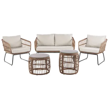 Utegruppe Ravello - beige - Hagemøbler & utemiljø - Hagegruppe - Sofagruppe utendørs