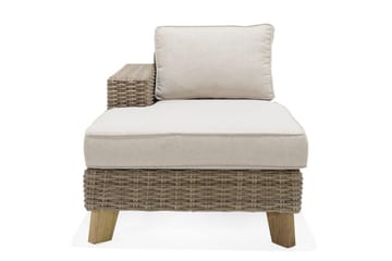 Utendørs møbelgruppe Lifestyle Garden Bahamas 2-seter & sjeselong høyre sofabord 110 - Hagemøbler & utemiljø - Hagegruppe - Sofagruppe utendørs