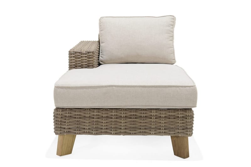 Utendørs møbelgruppe Lifestyle Garden Bahamas 2-seter & sjeselong høyre sofabord 110 - Hagemøbler & utemiljø - Hagegruppe - Sofagruppe utendørs