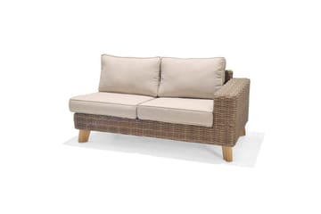 Utendørs møbelgruppe Lifestyle Garden Bahamas 2-seter & sjeselong høyre sofabord 110 - Hagemøbler & utemiljø - Hagegruppe - Sofagruppe utendørs