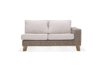 Utendørs møbelgruppe Lifestyle Garden Bahamas 2-seter & sjeselong høyre sofabord 110 - Hagemøbler & utemiljø - Hagegruppe - Sofagruppe utendørs