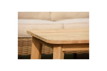 Utendørs møbelgruppe Lifestyle Garden Bahamas 2-seter & sjeselong venstre sofabord 110 - Hagemøbler & utemiljø - Hagegruppe - Sofagruppe utendørs