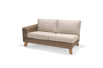 Utendørs møbelgruppe Lifestyle Garden Bahamas 2-seter & sjeselong venstre sofabord 110 - Hagemøbler & utemiljø - Hagegruppe - Sofagruppe utendørs