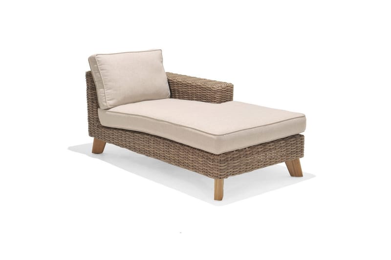 Utend�ørs møbelgruppe Lifestyle Garden Bahamas 2-seter & sjeselong venstre sofabord 110 - Hagemøbler & utemiljø - Hagegruppe - Sofagruppe utendørs