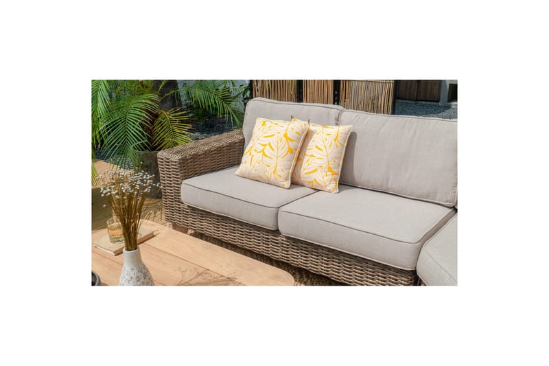 Utendørs møbelgruppe Lifestyle Garden Bahamas 2-seter venstre & høyre & hjørnestol & sofabord 100 - Hagemøbler & utemiljø - Hagegruppe - Sofagruppe utendørs