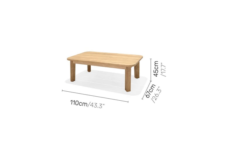 Utendørs møbelgruppe Lifestyle Garden Bahamas 2 x 3-seter & sofabord 110 - Hagemøbler & utemiljø - Hagegruppe - Sofagruppe utendørs