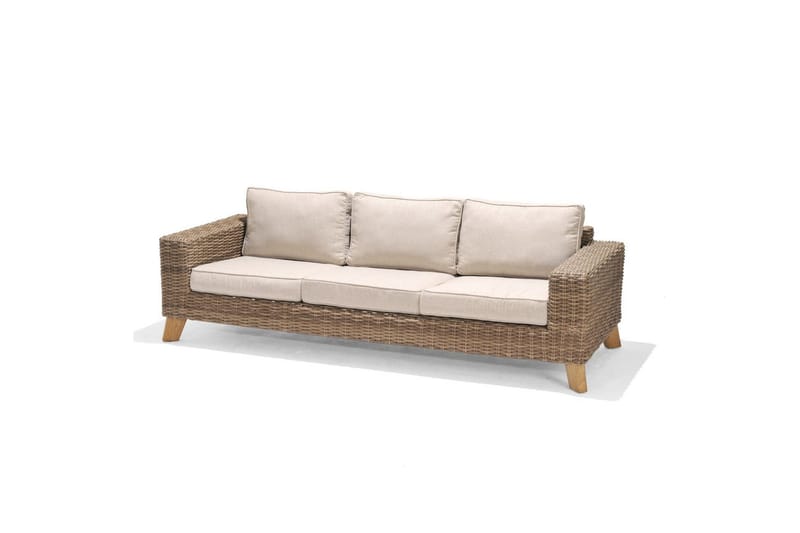 Utendørs møbelgruppe Lifestyle Garden Bahamas 2 x 3-seter & sofabord 110 - Hagemøbler & utemiljø - Hagegruppe - Sofagruppe utendørs