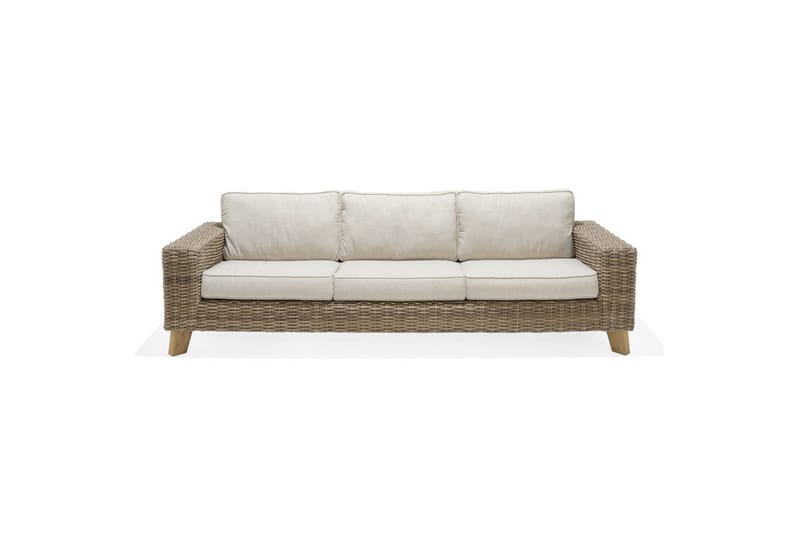 Utendørs møbelgruppe Lifestyle Garden Bahamas 2 x 3-seter & sofabord 110 - Hagemøbler & utemiljø - Hagegruppe - Sofagruppe utendørs