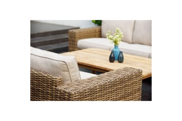 Utendørs møbelgruppe Lifestyle Garden Bahamas 2 x 3-seter & sofabord 110 - Hagemøbler & utemiljø - Hagegruppe - Sofagruppe utendørs