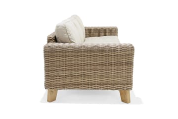 Utendørs møbelgruppe Lifestyle Garden Bahamas 2 x lenestol & 3-seter & sofabord 140 - Hagemøbler & utemiljø - Hagegruppe - Sofagruppe utendørs